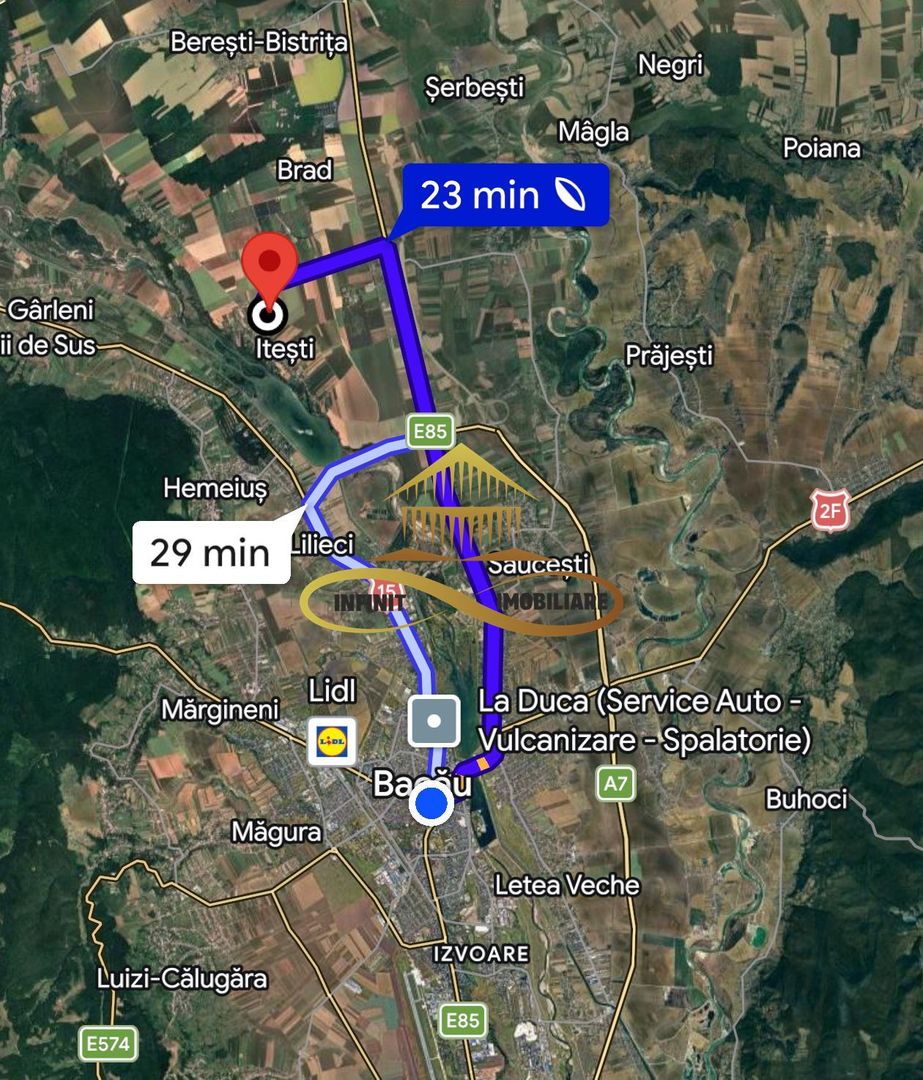 Teren agricol extravilan in Itesti de vanzare - Featured Image 1